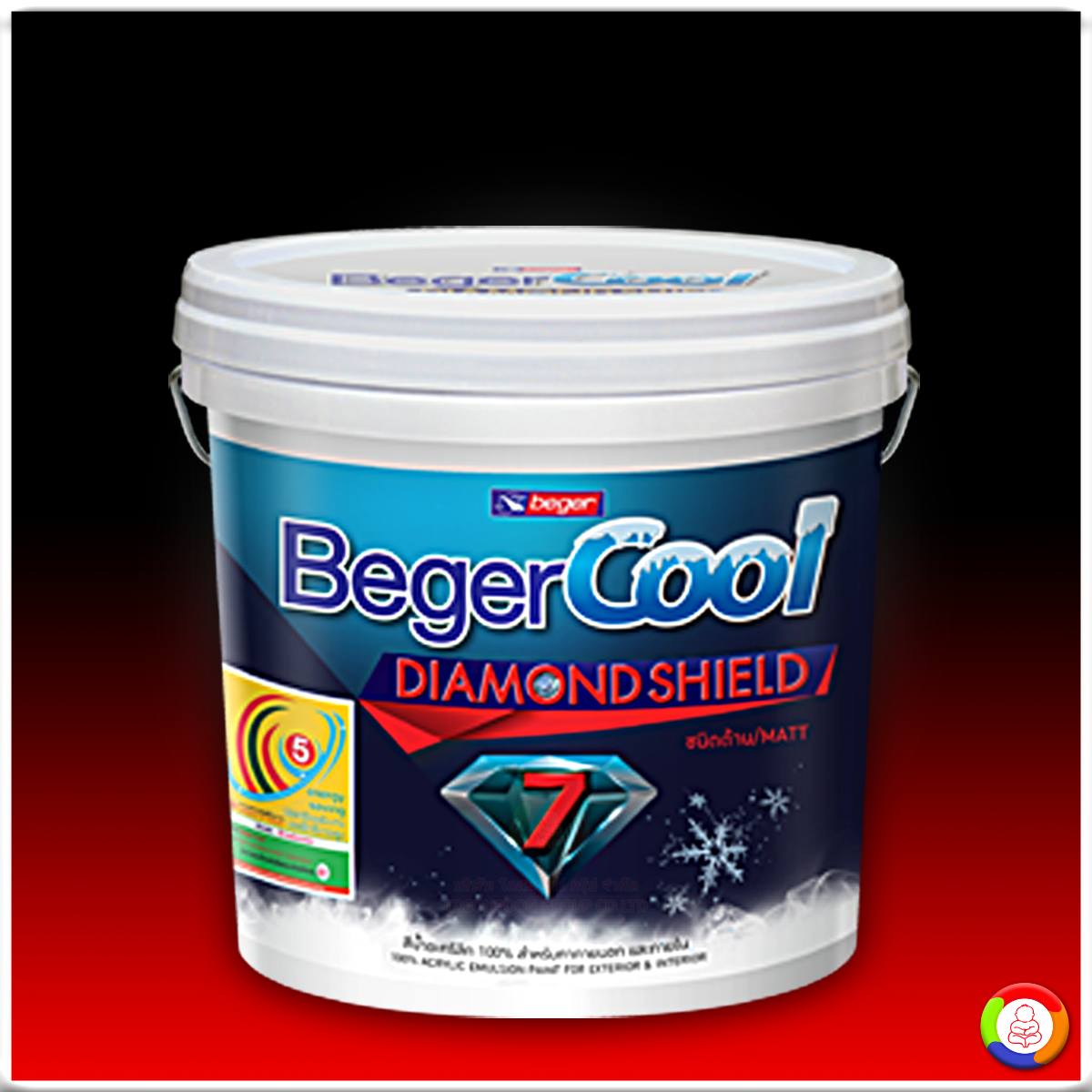 BegerCool DiamondShield 7 for Exterior เบเยอร์คูล ไดมอนด์ชิลด์ 7 (ทาภายนอก)