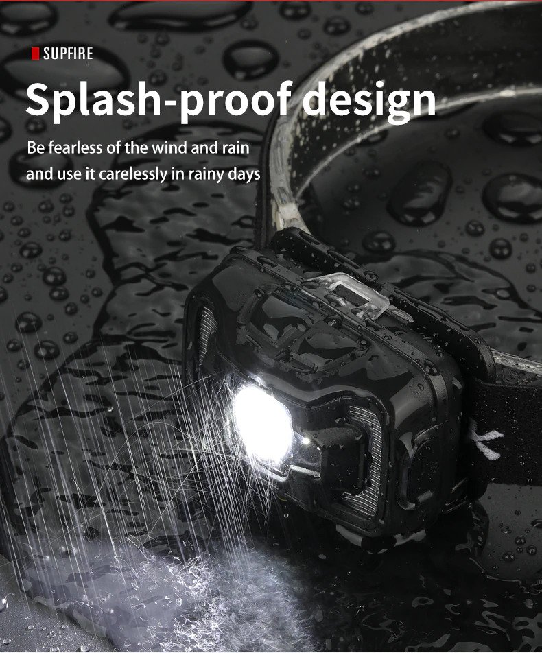 ไฟฉายคาดศีรษะแรงสูงคุณภาพดี Supfire HL16 ขนาดกระทัดรัด