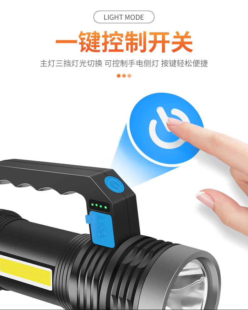 ไฟฉายสะพาย และจับถือ ขนาดกลาง รุ่นใหม่ Shinefire XP