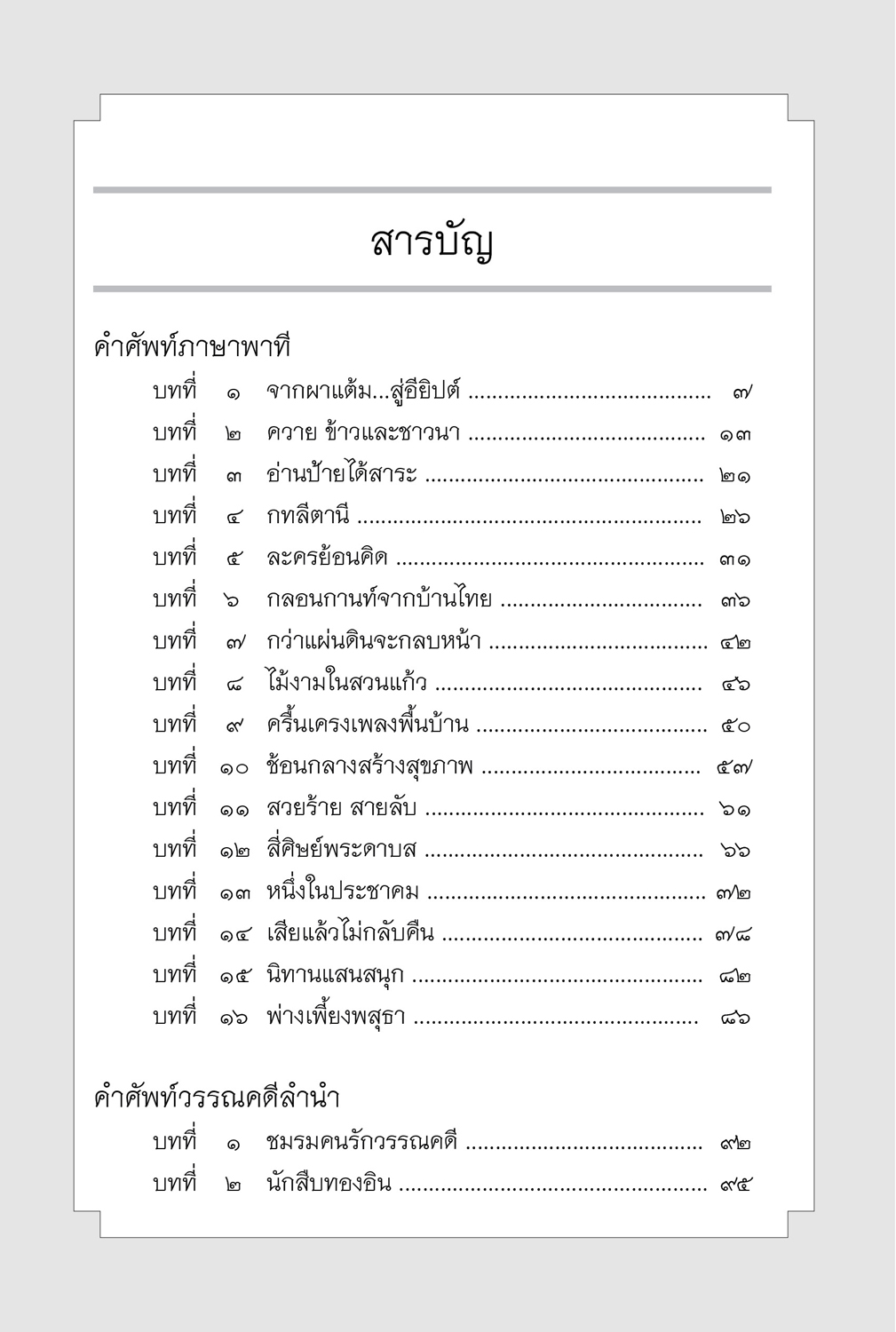 คำศัพท์ ภาษาไทย ป.6 โดย พ.ศ.พัฒนา