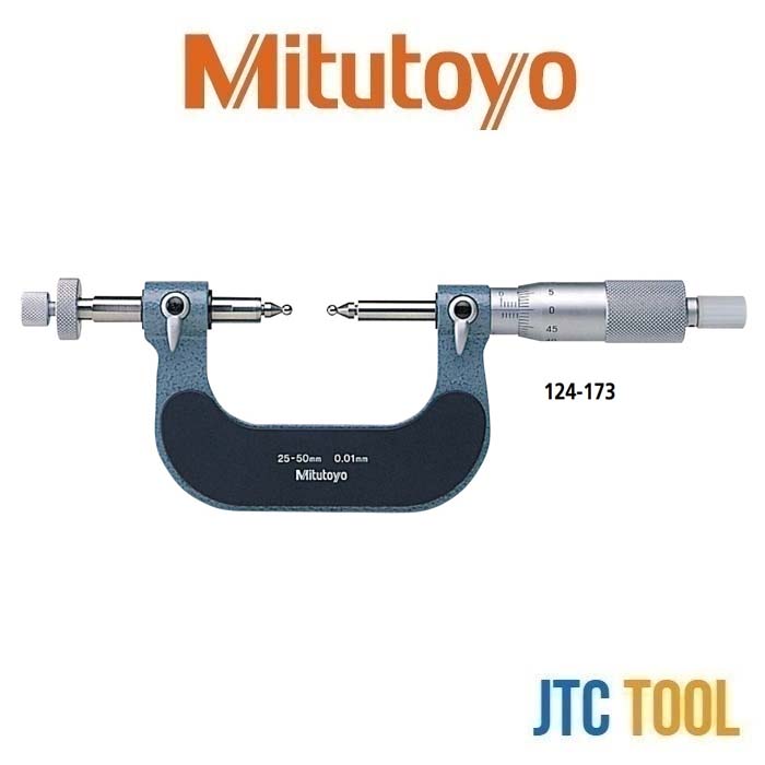 ไมโครมิเตอร์เช็คฟันเกียร์ - Gear Tooth Micrometers [Series 124] [Brand: Mitutoyo]