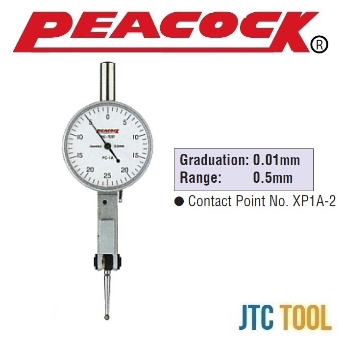 ไดอัลเทส - Dial Test Indicator Change Lever Type PC Series [Brand: Peacock]