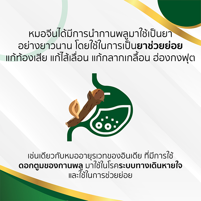 ยาประสะกานพลู ขาวละออ 60 แคปซูล