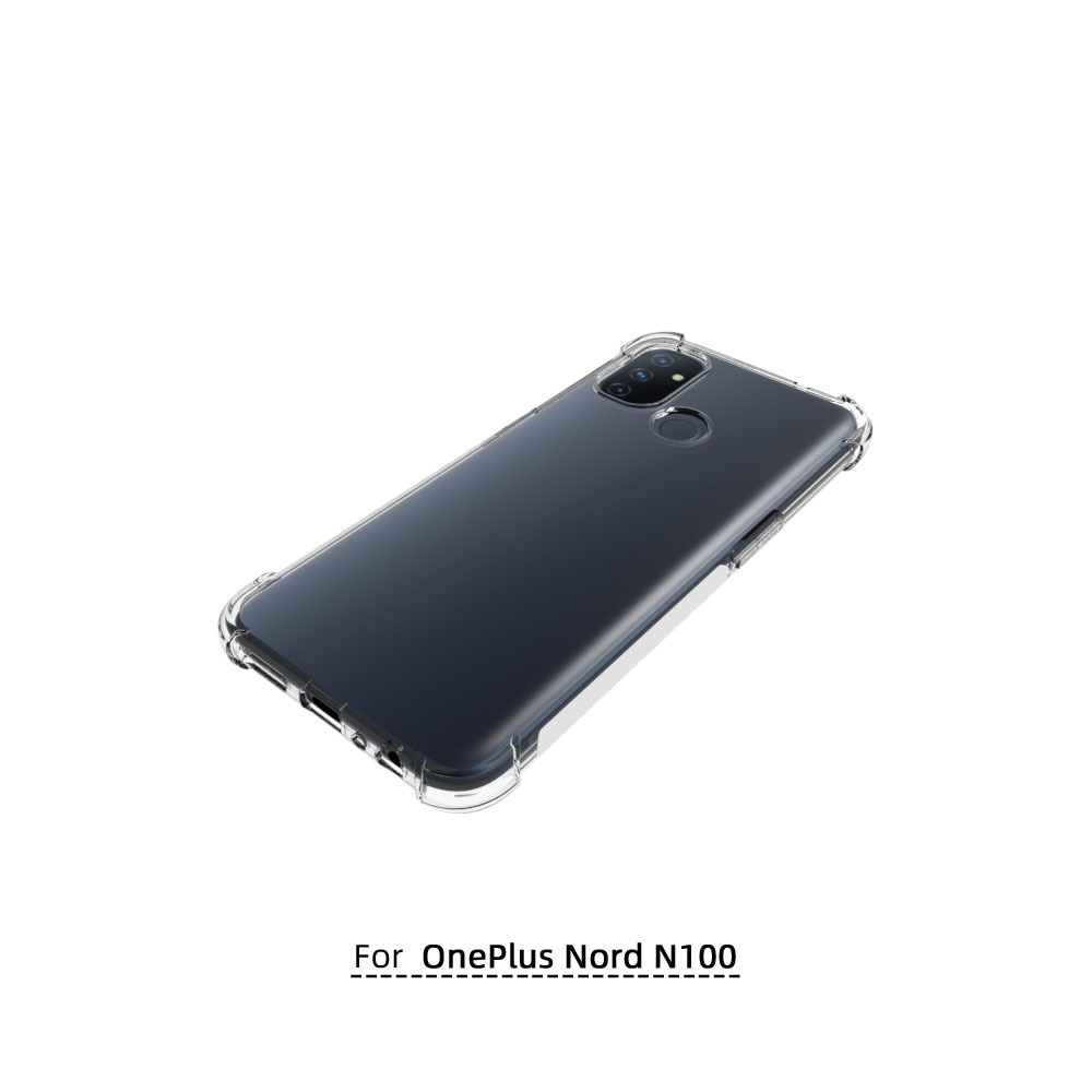 เคส OnePlus Nord N100 ใสเสริมขอบและมุมกันกระแทก