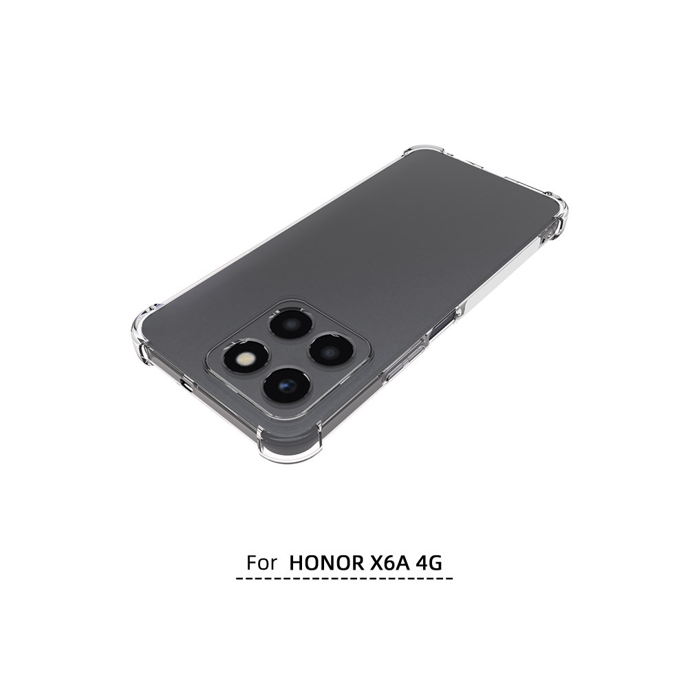 เคส Honor X6a แบบ TPU ใสเสริมขอบและมุมกันกระแทก
