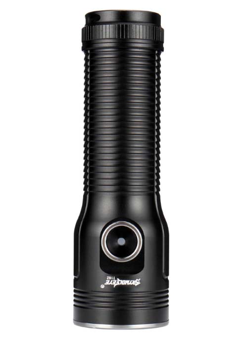 ไฟฉายแรงสูงส่องไกล ขนาดกลาง Skywolfeye T162 26650