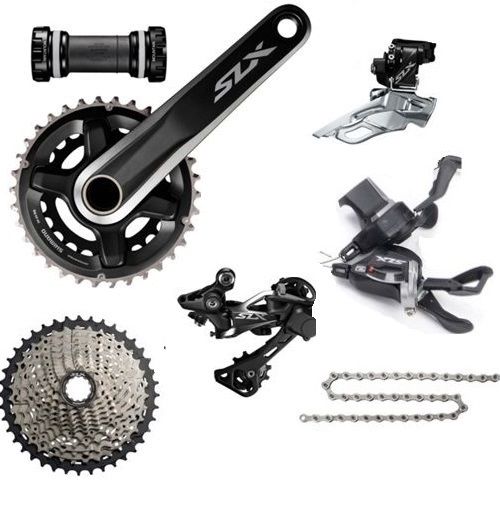 ชุดเกียร์ Shimano SLX 11 Speed (M7000)