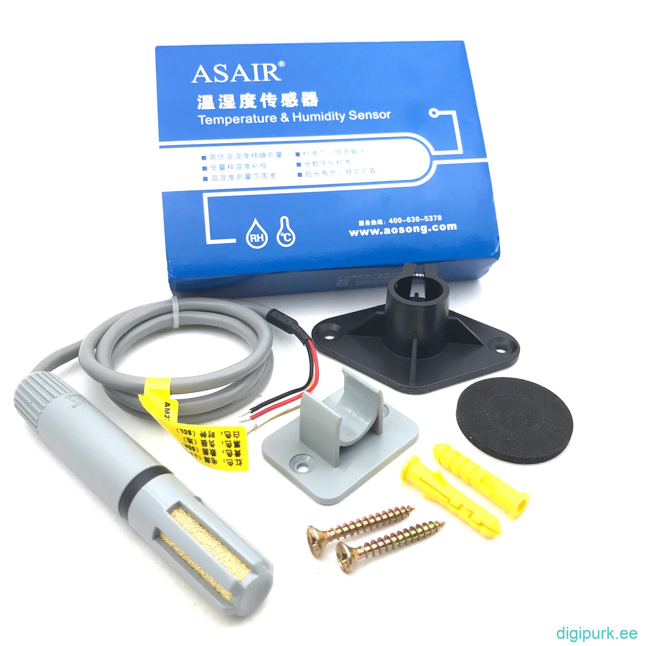 ASAIR AM2315C Temperature And Humidity Sensor เซ็นเซอร์วัดอุณหภูมิ และความชื้น