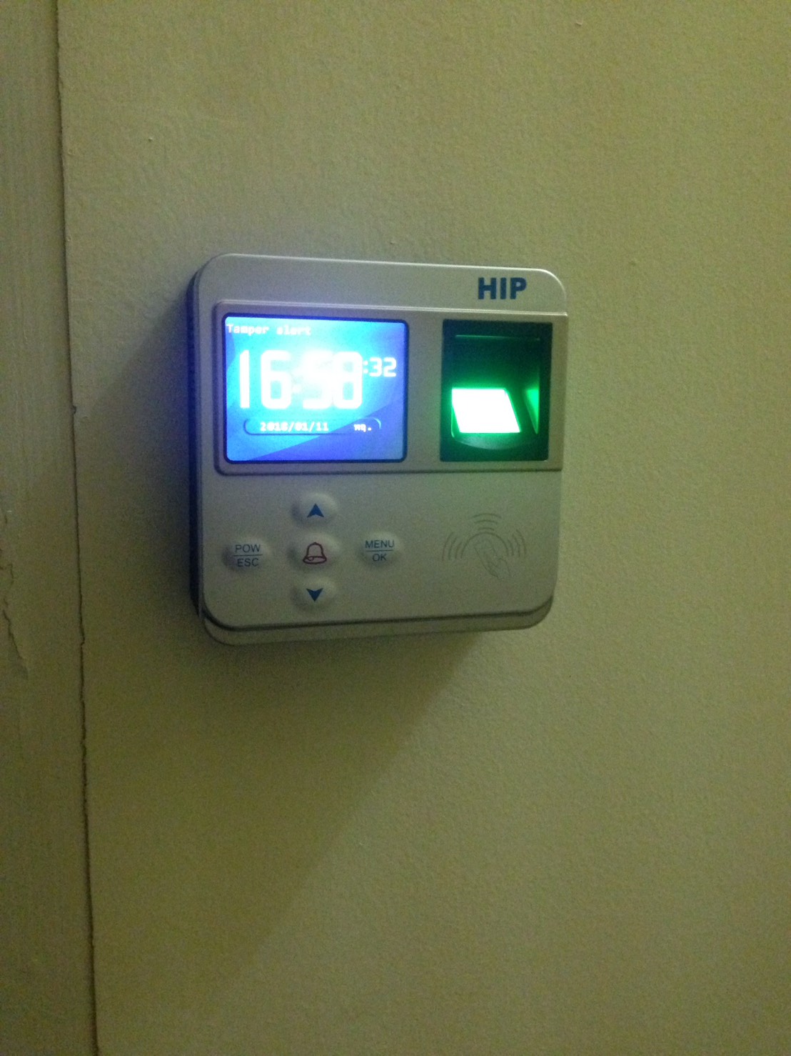 เครื่องสแกนลายนิ้วมือ ci805u