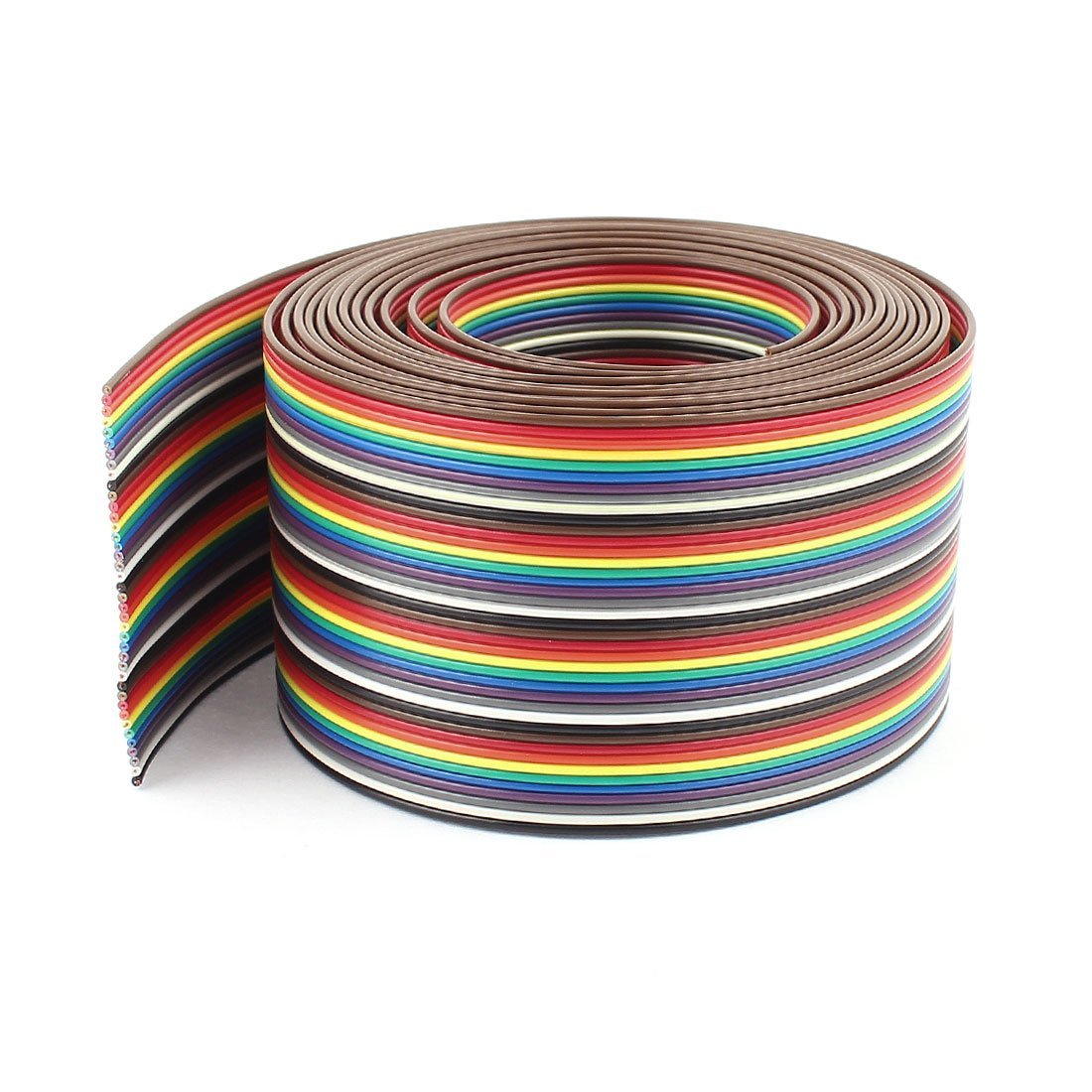 สายแพรสีรุ้ง 40 เส้น ขนาด 26AWG ราคาต่อฟุต
