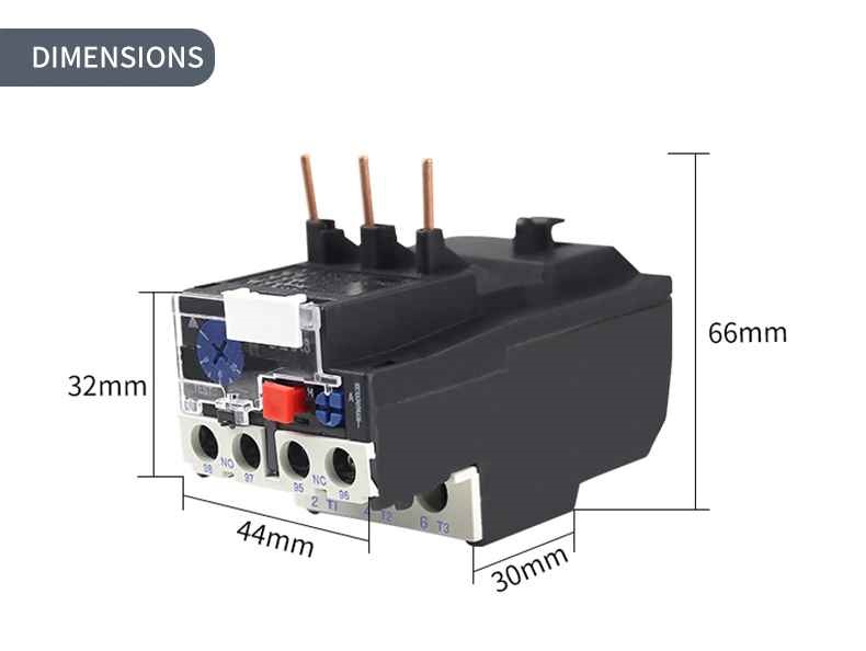 JR28-25 Thermal Overload Relay โอเวอร์โหลดรีเลย์ สำหรับแมกเนติกรุ่น CJX2 LC1