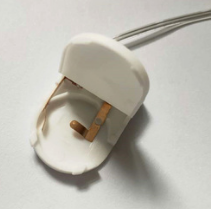 รางถ่าน CR2032 1ก้อน (เคสใสมีสวิทย์)