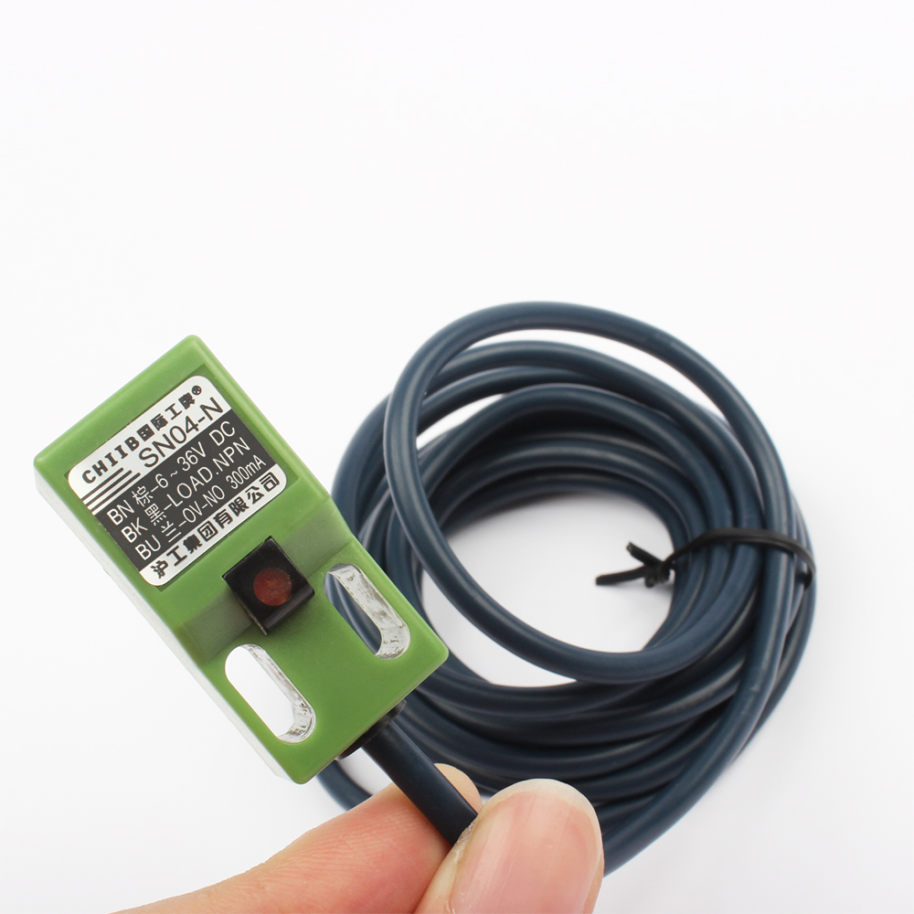 เซ็นเซอร์ตรวจจับโลหะ SN04-N (NPN, NO ระยะ 5mm) 6-36V DC Inductive Proximity Switch