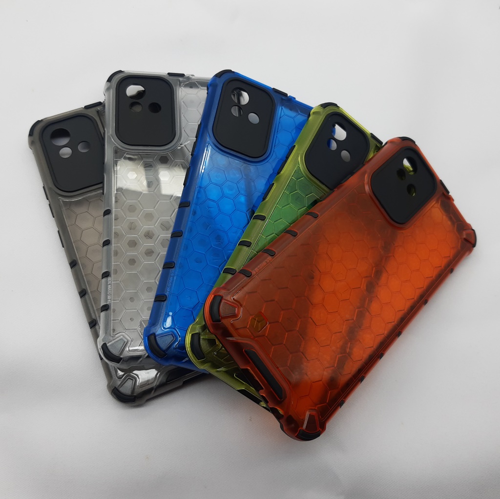เคส realme Narzo 50i ลายรังผึ้งกันกระแทกได้
