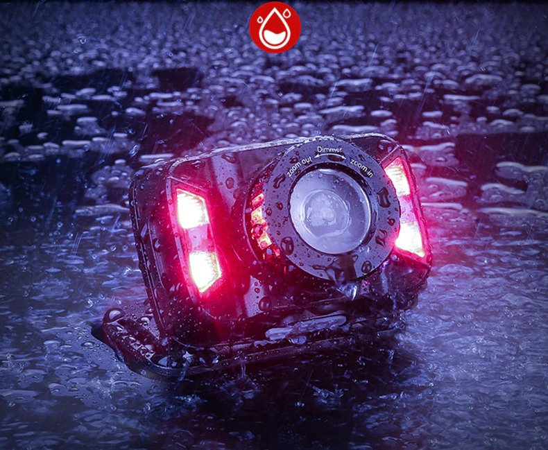 ไฟฉายคาดศีรษะแรงสูงคุณภาพดี แบบซูมได้ Supfire HL18 ขนาดกระทัดรัด