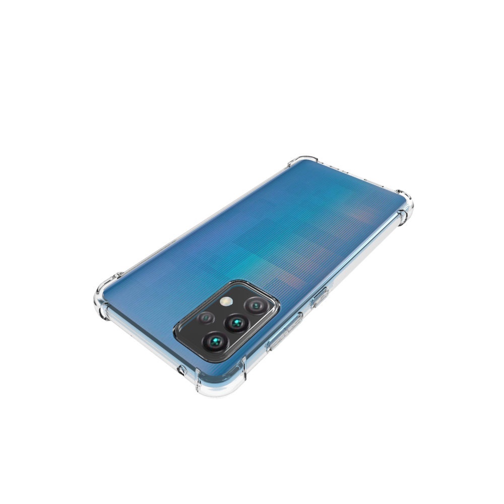 เคส Samsung Galaxy A52 5G แบบ TPU ใสเสริมขอบและมุมกันกระแทก