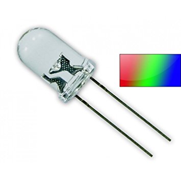 RGB Led 5mm 2 Pin 5mm เปลี่ยนสีเอง