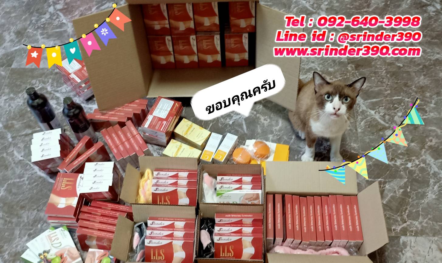 Srinder LLS อาหารเสริมลดน้ำหนัก สรินเดอร์ (1-6กล่อง)