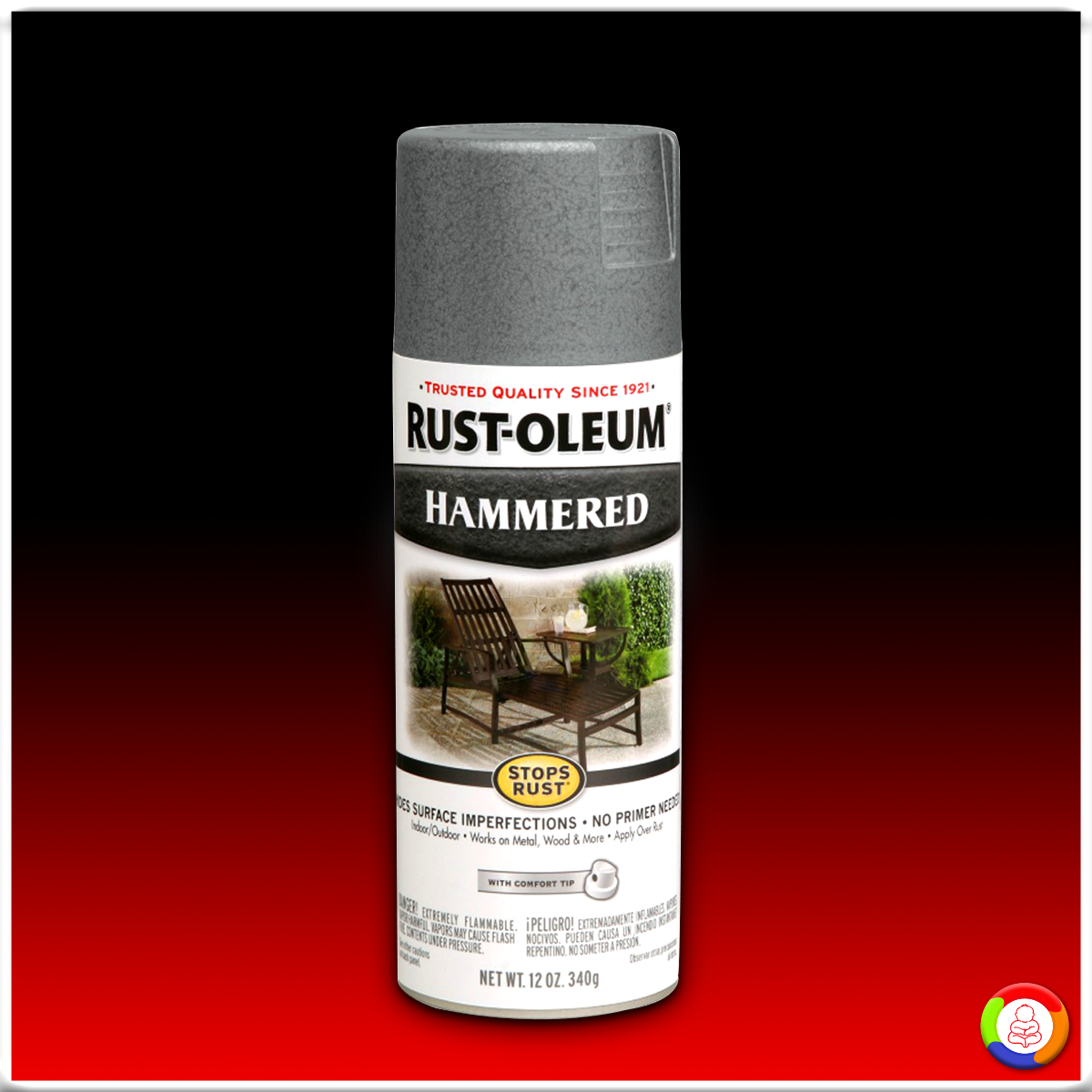 Rust Oleum Hammered Spray สเปรย์กันสนิมลายฆ้อน