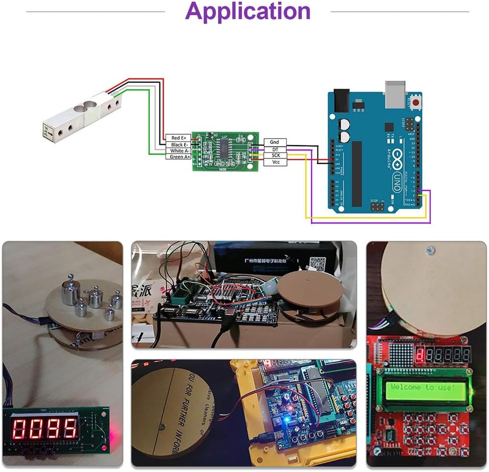 โหลดเซลล์ สำหรับ Arduino HX711 Digital Load Cell Weight Sensor Scale