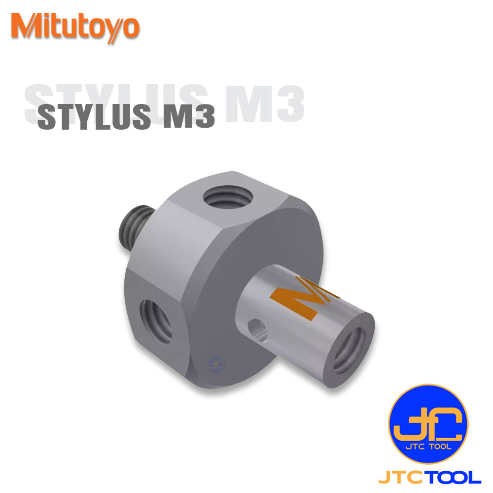 Mitutoyo หัวจับปลายสัมผัสแบบ 5 ทิศทาง(Stylus) สำหรับเครื่องจักร CMM ขนาด M3 แบบเหล็กหมุนได้ - 5-way stylus holder M3 rotatable