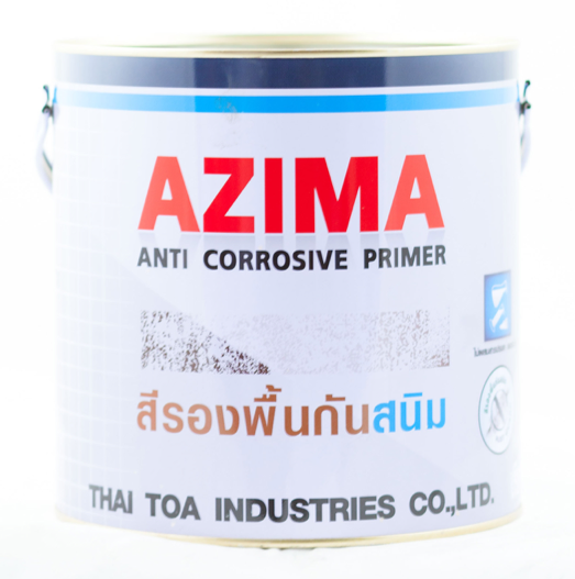 azima สีรองพื้นป้องกันการกัดกร่อน แดง