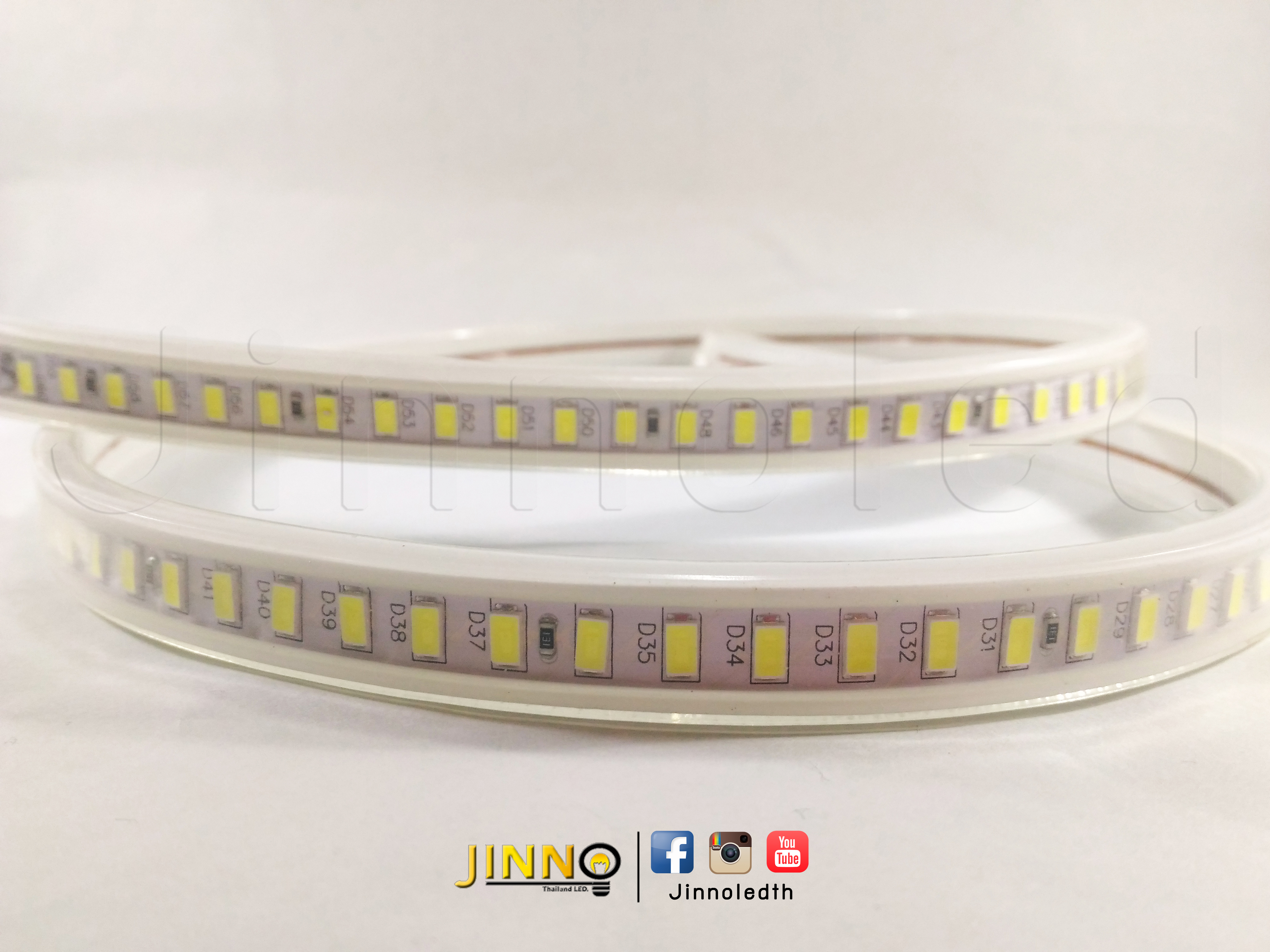 ไฟสายยาง 220v รุ่น 5630 120led รุ่น Colour wire