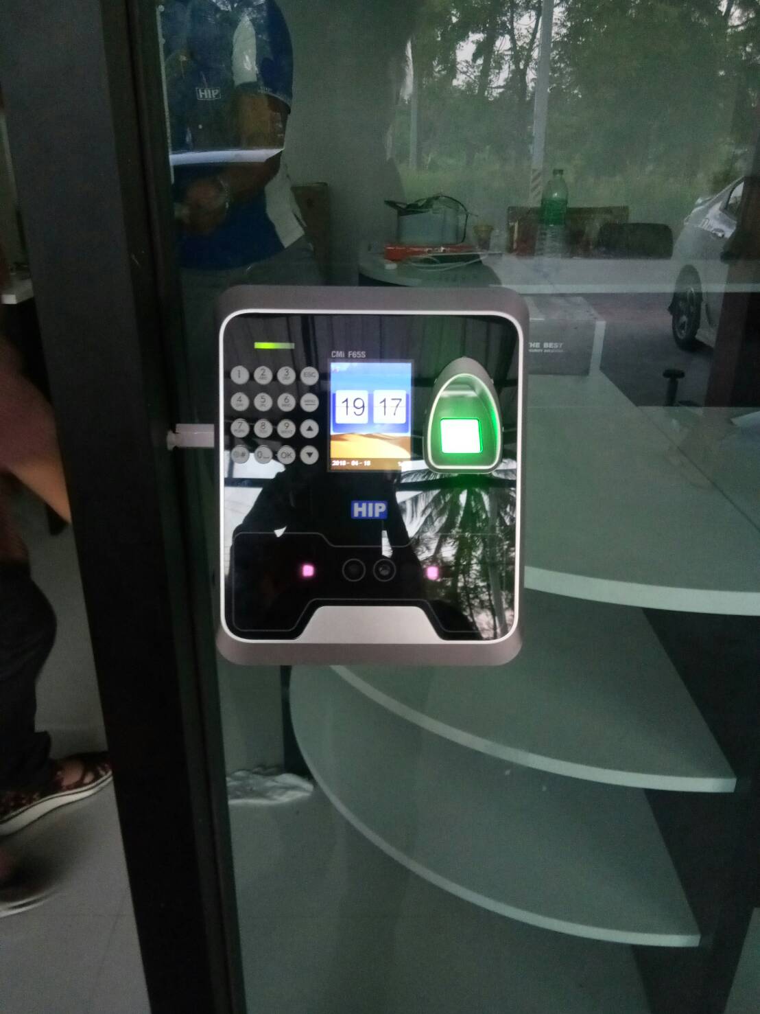 เครื่องสแกนใบหน้า cmi f65s