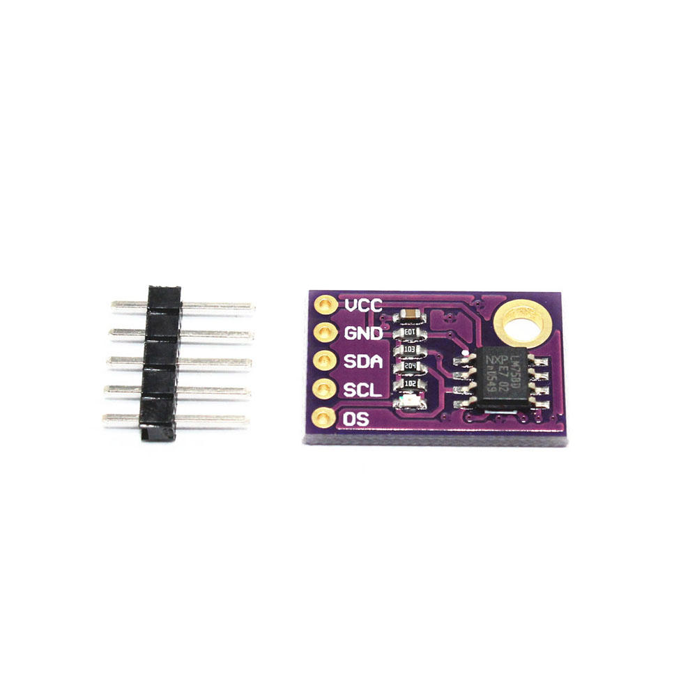 LM75 Temperature Sensor High Speed I2C LM75A เซนเซอร์วัดอุณหภูมิแบบ I2C