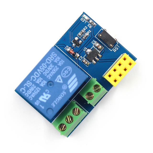 ESP8266 ESP-01/ESP-01S 5V Terminal Relay WiFi Smart Control Module