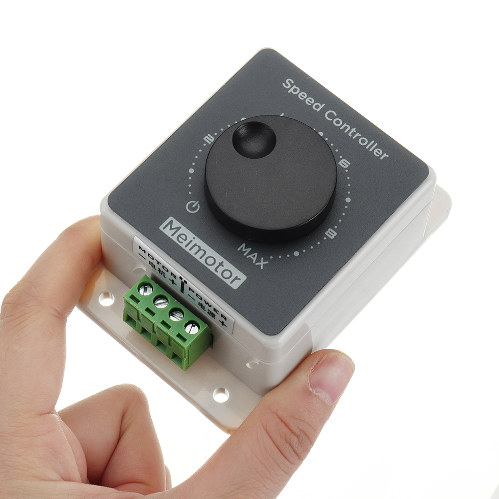 กล่องขับมอเตอร์ DC 12-48V PWM DC Motor Speed Controller High Power 10A