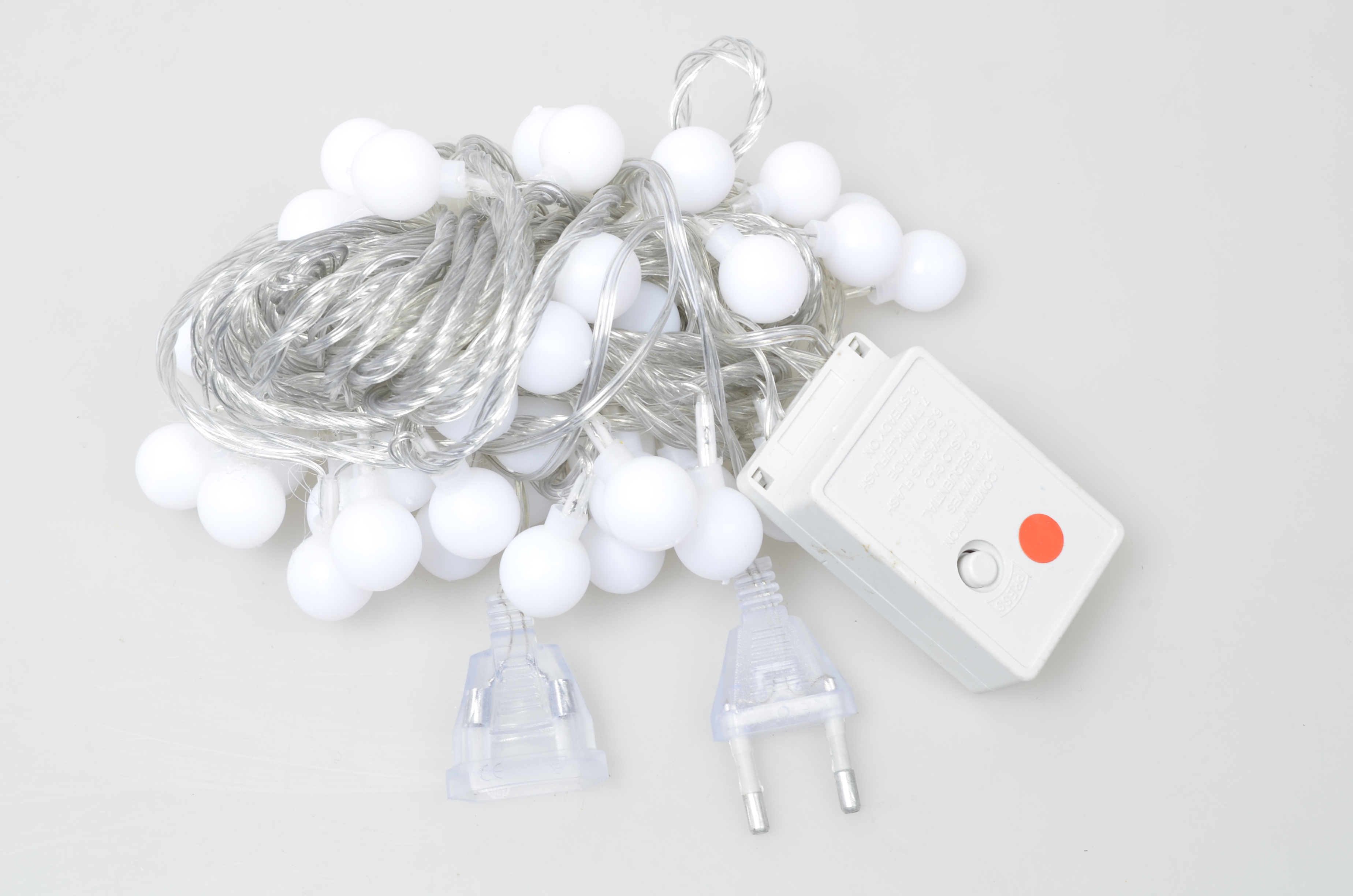 ส่งฟรี ไฟเชอรี่led ไฟปิงปองled 50 ลูก : ขนาด 1.6 ซม - สลับสี /Ping pong ball led 50 leds : 1.6 cm. size - RGB