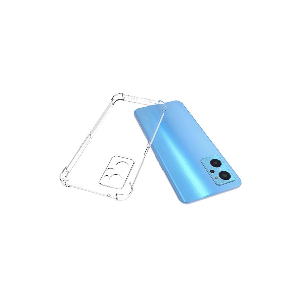 เคส realme 9i แบบ TPU ใสเสริมขอบและมุมกันกระแทก