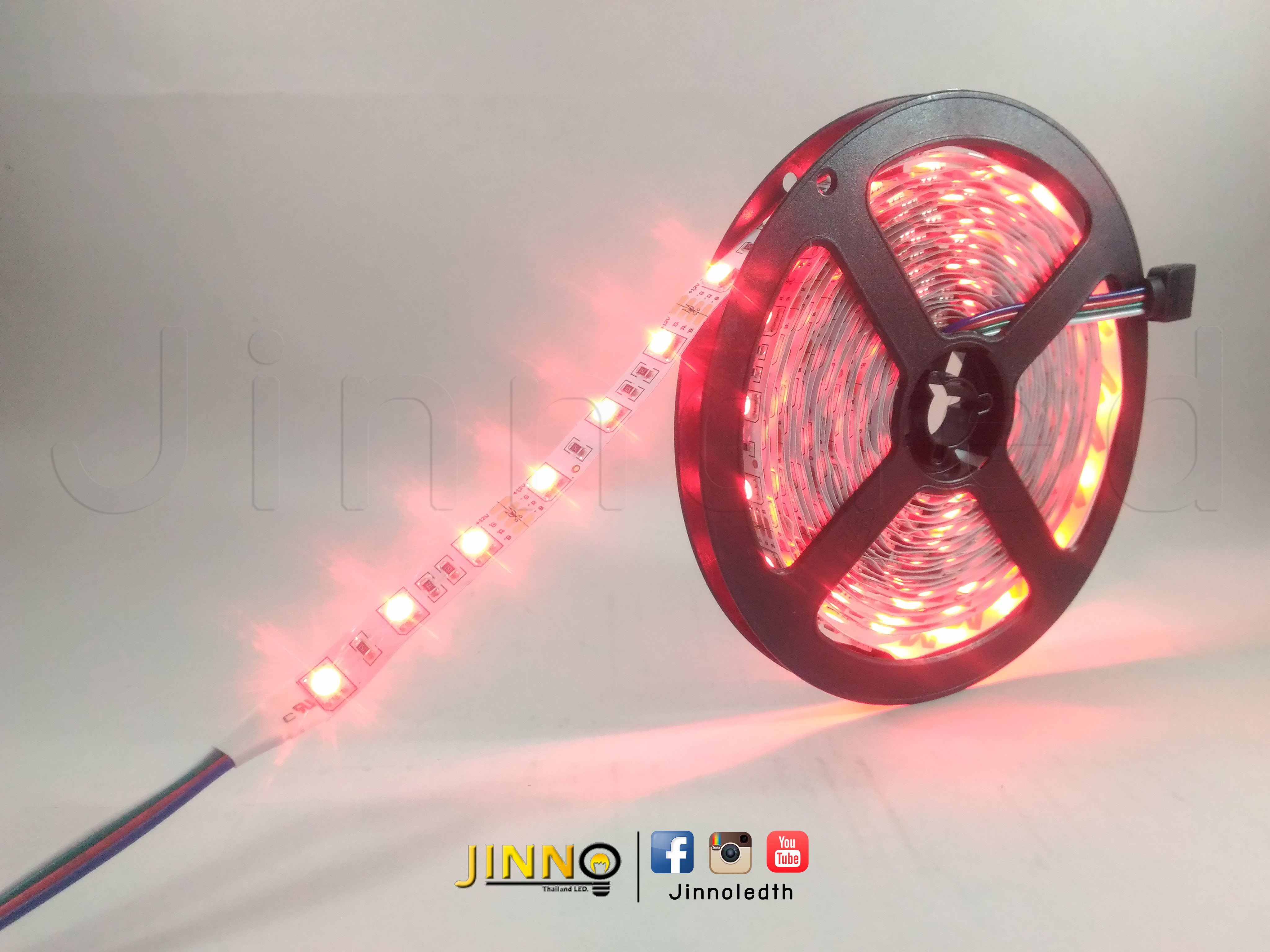 ไฟริบบิ้น 12v รุ่น 5050 IP20 : แบบไม่กันน้ำ