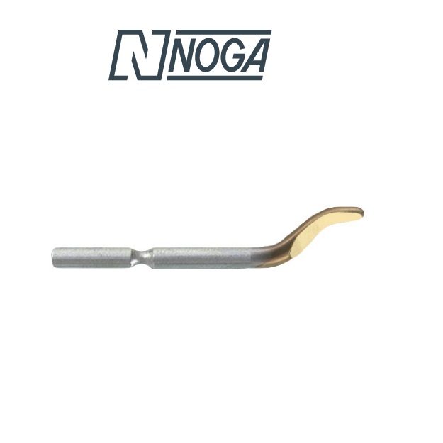 เฉพาะใบมีดลบคม S101Tin (10อัน/แพ็ค) - Heavy Duty Dia.3.2 mm. No.BK1012 (10Pcs./Pack) [Brand: Noga]
