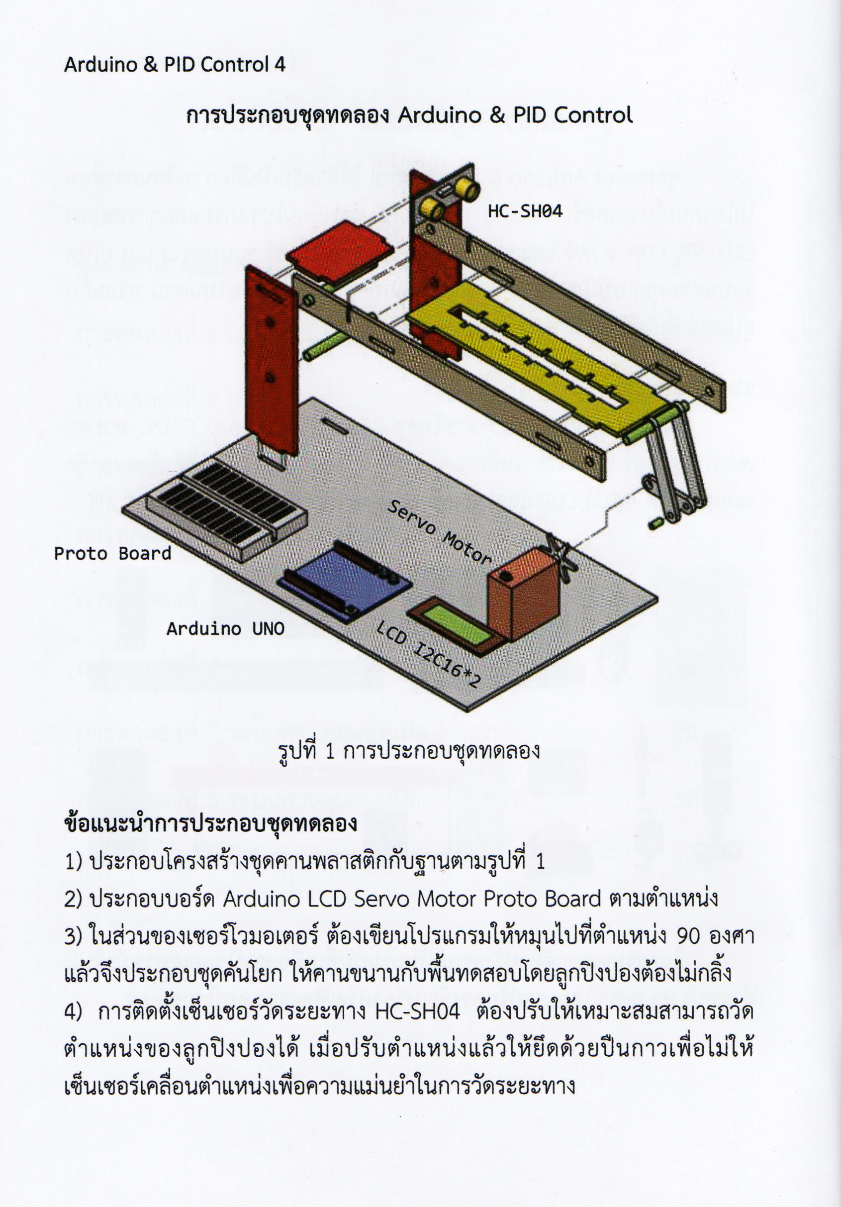 ชุดทดลอง Arduino & PID Control พร้อมคู่มือ อุปกรณ์และชุดทดลองการควบคุมลูกบอล PID