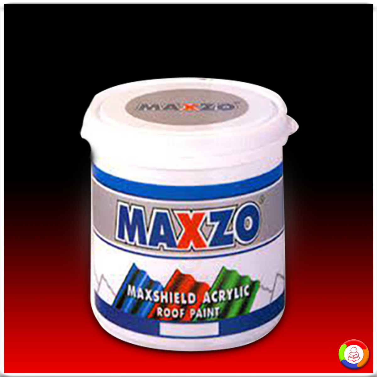 MAXZO 100% Acrylic ROOF PAINT สีทากระเบื้องหลังคาอะครีลิค แมกโซ่ รู้ฟ เพ้นท์