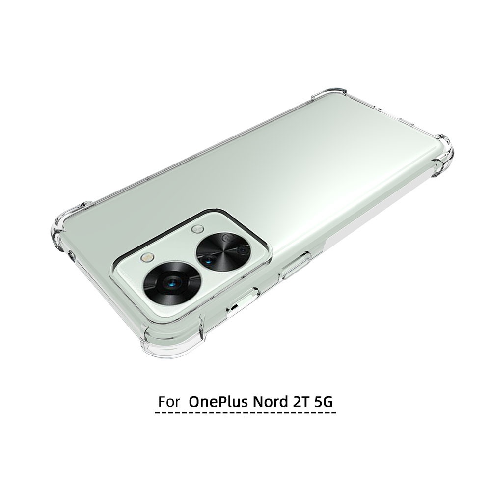 เคส OnePlus Nord 2T 5G ใสเสริมขอบและมุมกันกระแทก