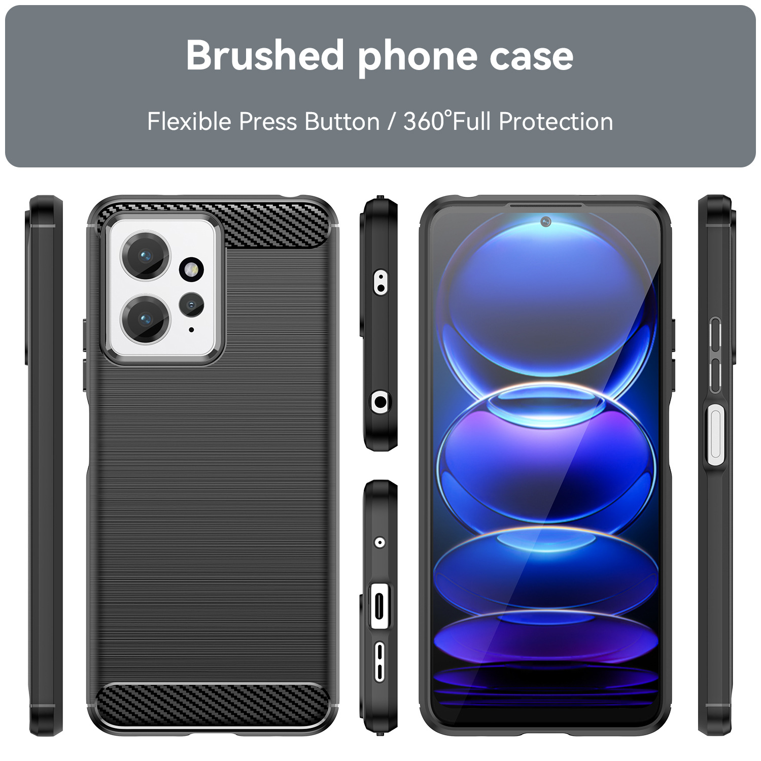 เคส Redmi Note 12 4G แบบ TPU กันกระแทก