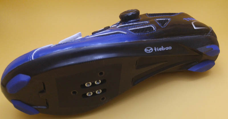 รองเท้าจักรยาน Tiebao แบบเอ็นรัด สีน้ำเงิน