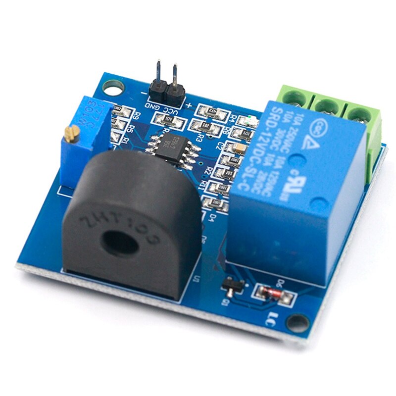 ป้องกันกระแสเกิน 5A Over-Current Detection Sensor Module with 12V Relay