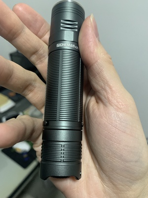 ไฟฉายแรงสูงขนาดเล็ก Pioneman K21X Black หลอด SST70 , 3000 LM