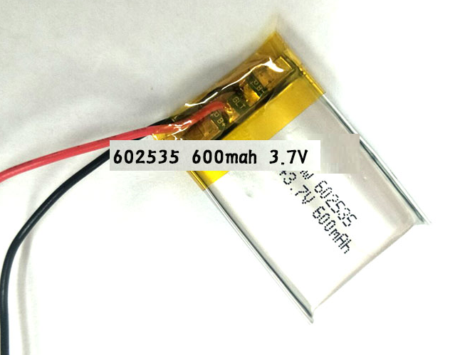 3.7V 600mah 602535