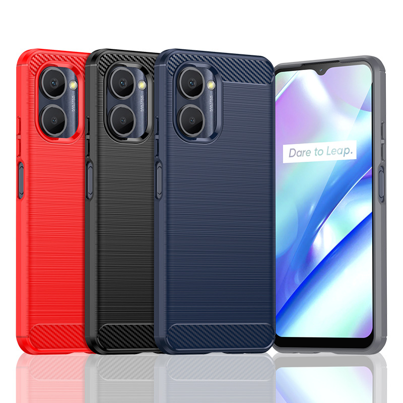เคส realme C33 ผลิตจาก TPU กันกระแทกได้ (VICKIE)