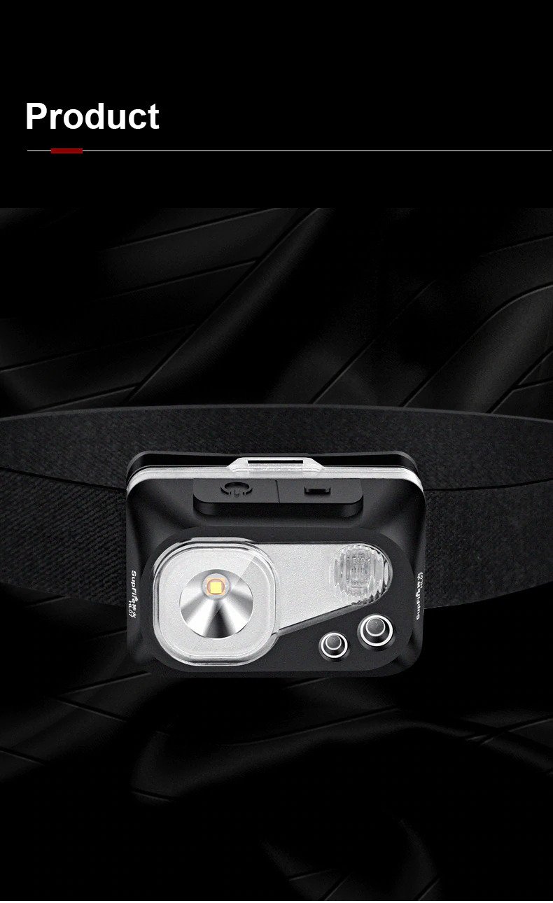 ไฟฉายคาดศีรษะแรงสูง Supfire HL07 ขนาดกระทัดรัด