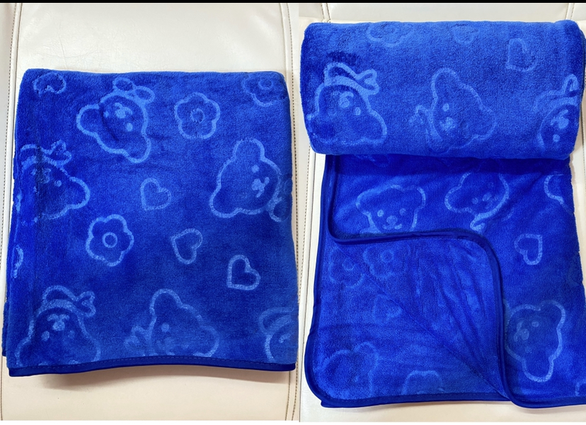 ผ้าเช็ดตัวนาโนผืนใหญ่ จัมโบ้ เป็นผ้าห่มได้ ซับน้ำดีเยี่ยม