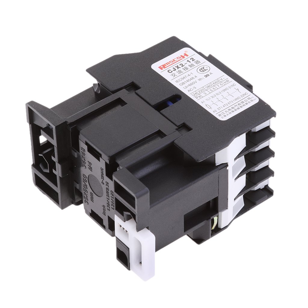CJX2-1210 AC Magnetic Contactor 380VAC Coil Voltage 3 Poles แมกเนติกคอนแทคเตอร์