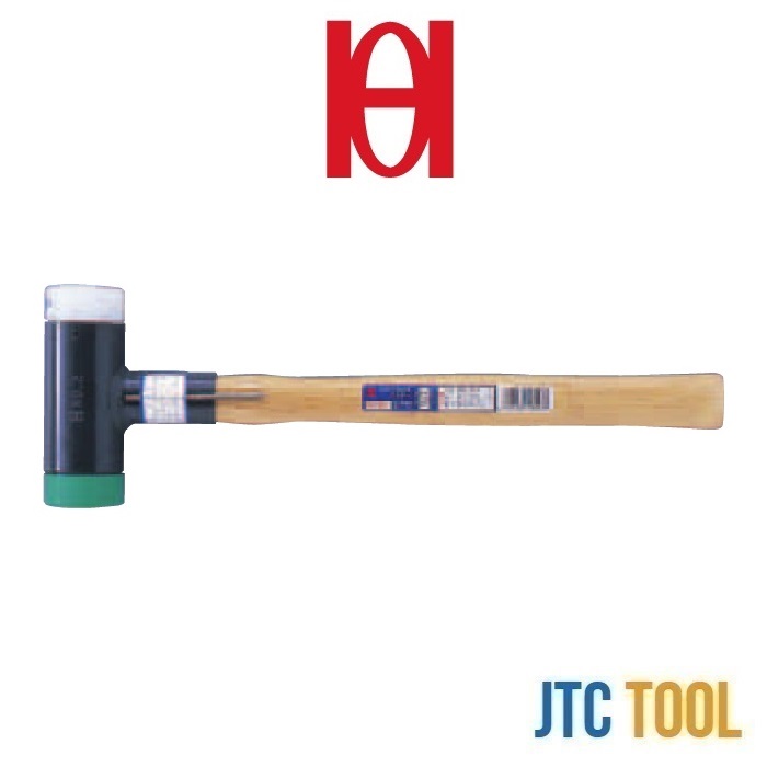 ค้อนไนล่อน โพรีเอทธีลีนด้ามไม้ - Nylon Polyethylene Shockless Hammer Wooden Handle [Brand: OH]
