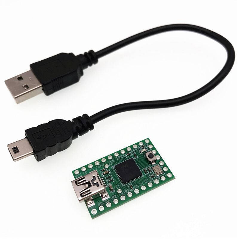 Teensy 2.0 development board for the AVR USB compatible ISP ATMEGA32U4 พร้อมสาย Mini USB และกล่องใส่