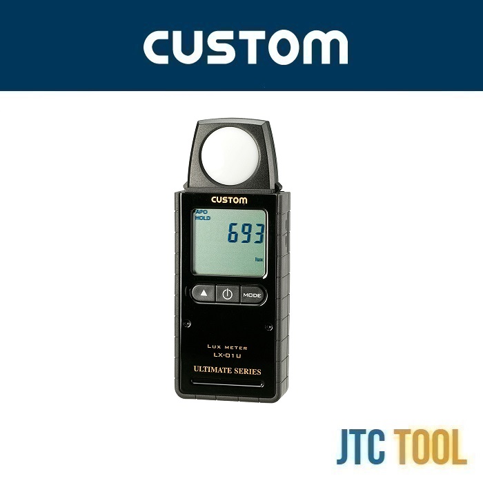 เครื่องวัดความสว่าง - Digital Illuminance Meter No.LX-01U [Brand: Custom]